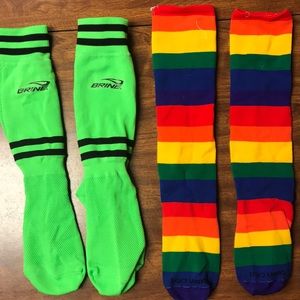 Unisex Soccer Socks Duo